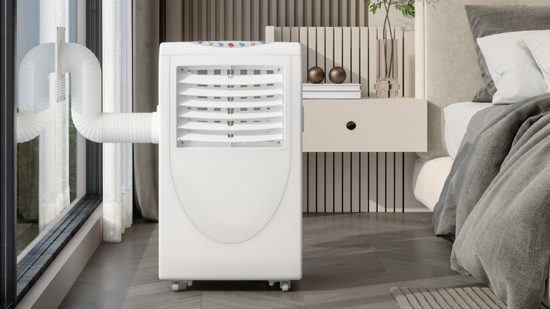 Portable Air Conditioner In Bedroom