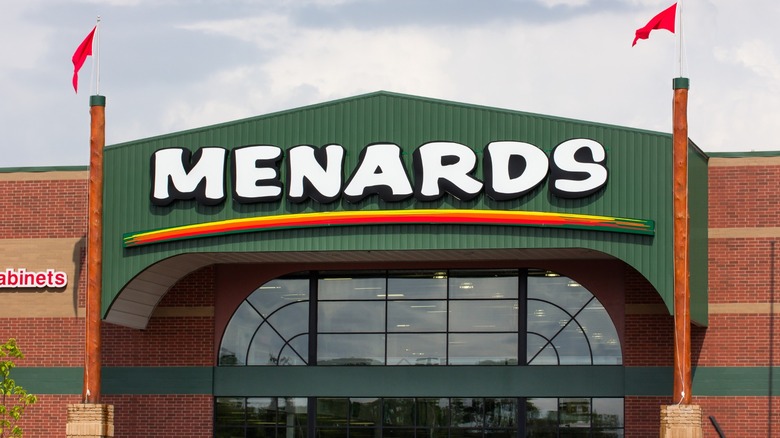 Menards store front