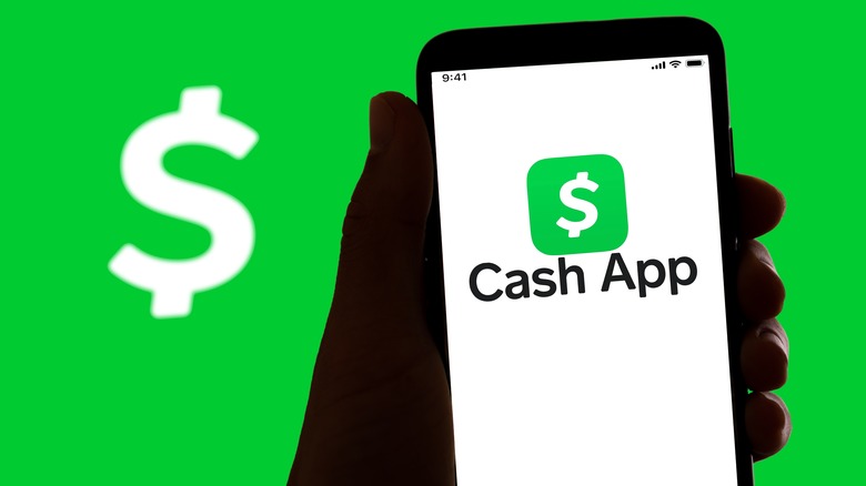 Cash App on smartphone