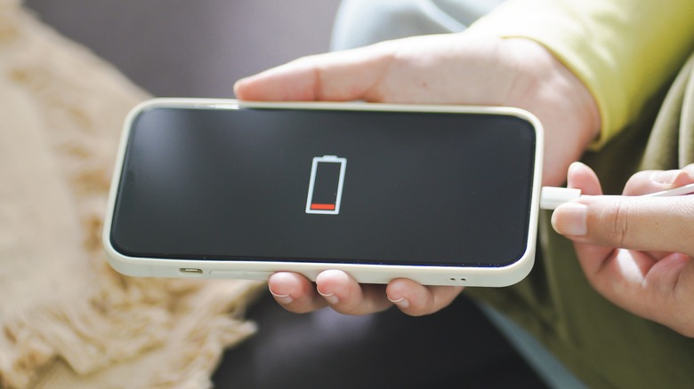 Phone battery charging