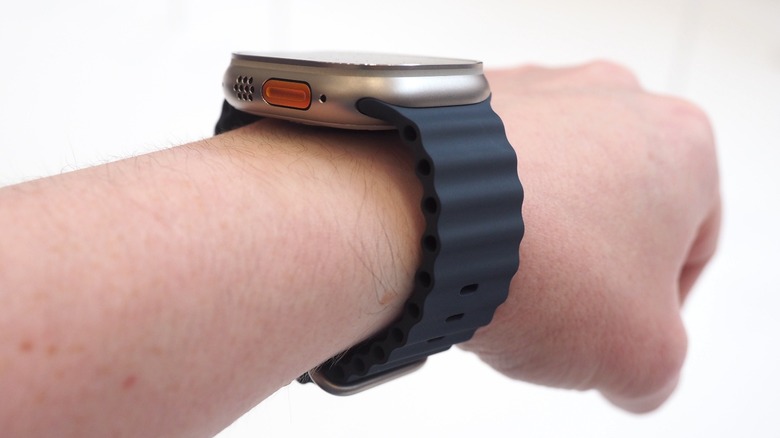 Apple Watch Ultra on wrist