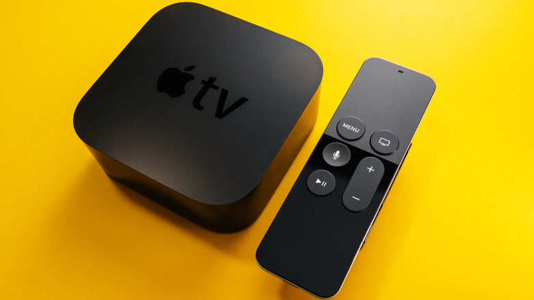Apple TV 4K and remote
