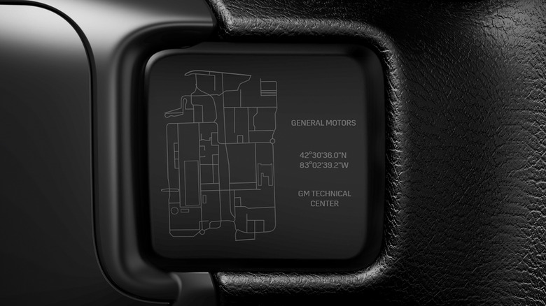 steering wheel detail