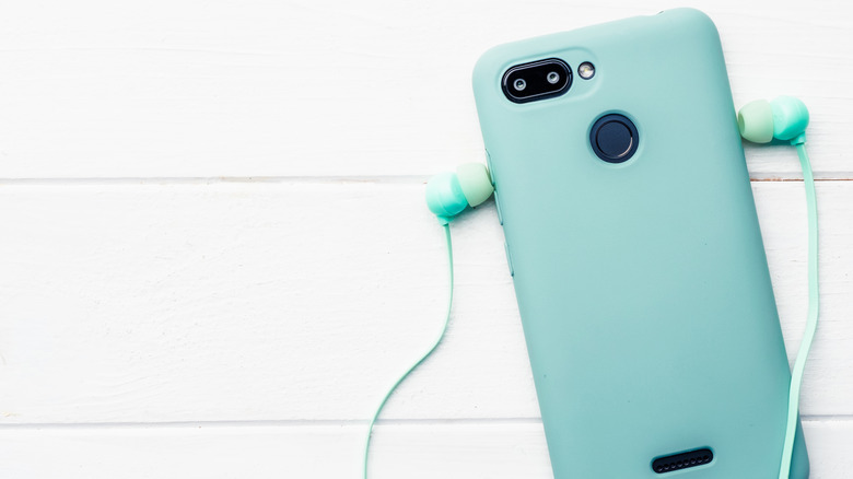 Phone in case