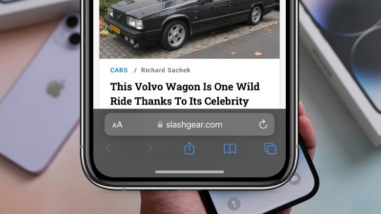 safari navigation bar