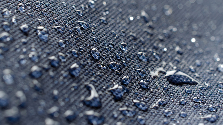 Photo of waterproof fabric