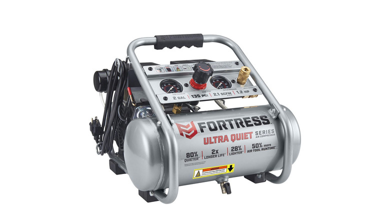 Fortress ultra quiet air compressor
