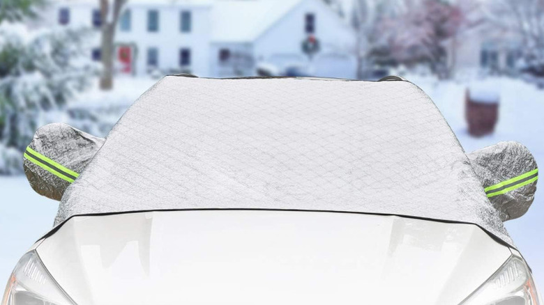 AstroAI Windshield Cover for Ice and Snow on car