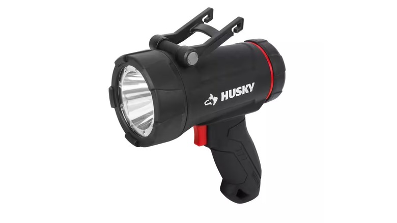 Husky 2,500 Lumen Dual Power Floating Rechargeable Spotlight