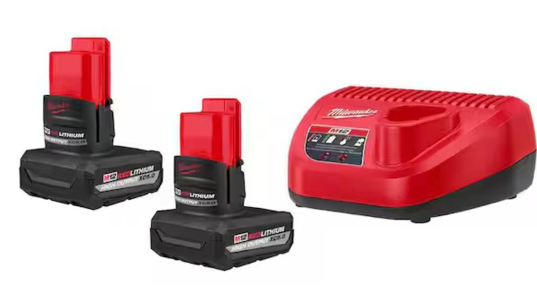 Milwaukee M12 Lithium-Ion XC High Output 5.0 Ah Battery Pack Starter Kit