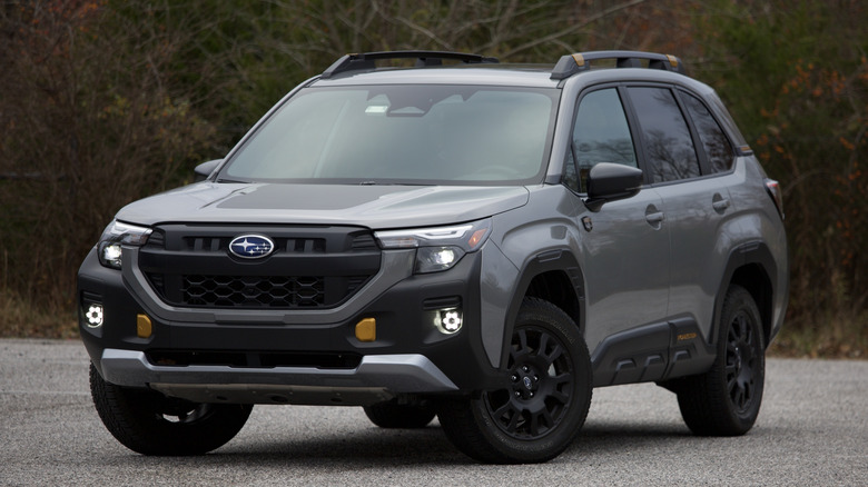 2026 Subaru Forester Wilderness front 3/4 view