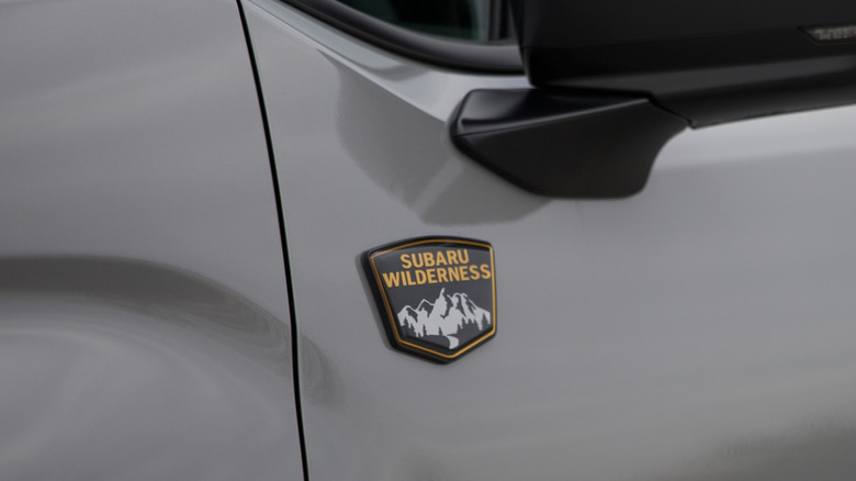 2026 Subaru Forester Wilderness badges