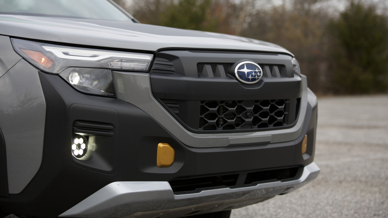 2026 Subaru Forester Wilderness grille detail