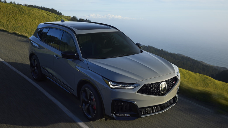 A 2025 Acura MDX that is also affected by the brake pedal recall
