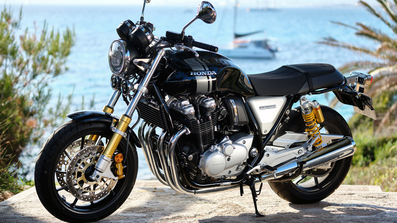 Honda CB1100 model modern naked bike