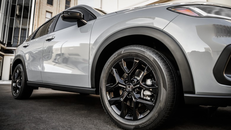 2024 Honda HR-V Sport closeup front wheel
