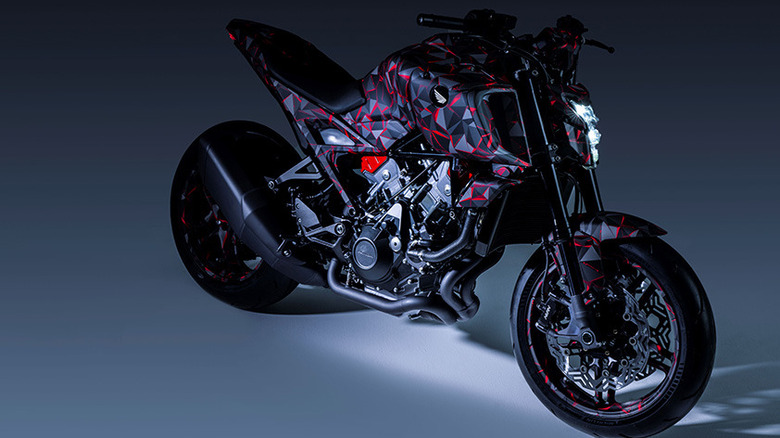 The Honda V3R 900 E-Compressor Prototype