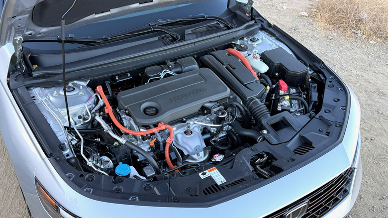 2026 Honda Accord Hybrid engine bay
