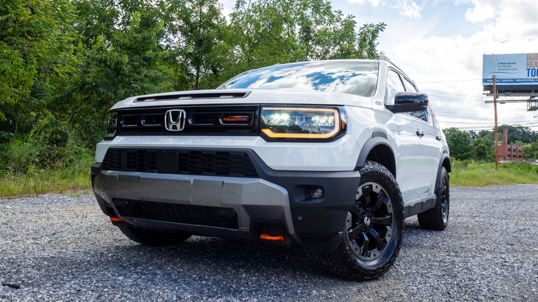 2026 Honda Passport parked on a gravel lot