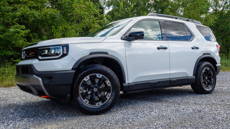 2026 Honda Passport parked on a gravel lot