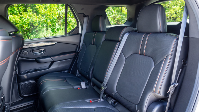 2026 Honda Passport second-row seating
