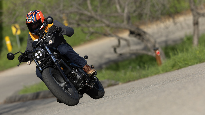 2026 Honda Rebel 300 E-Clutch With A Rider