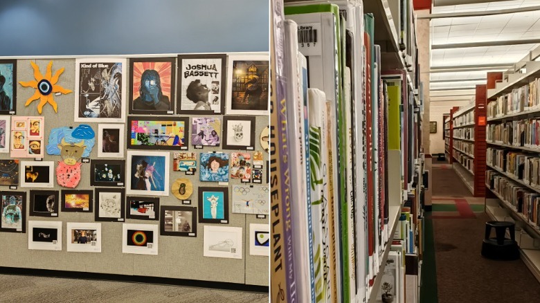 photos and books