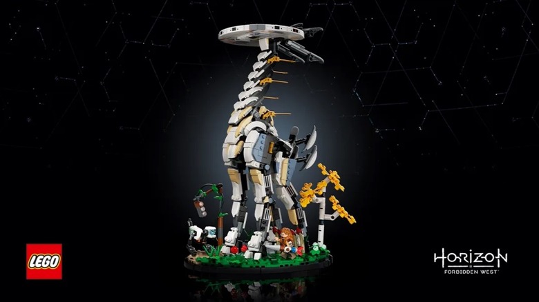 Assembled LEGO Tallneck set