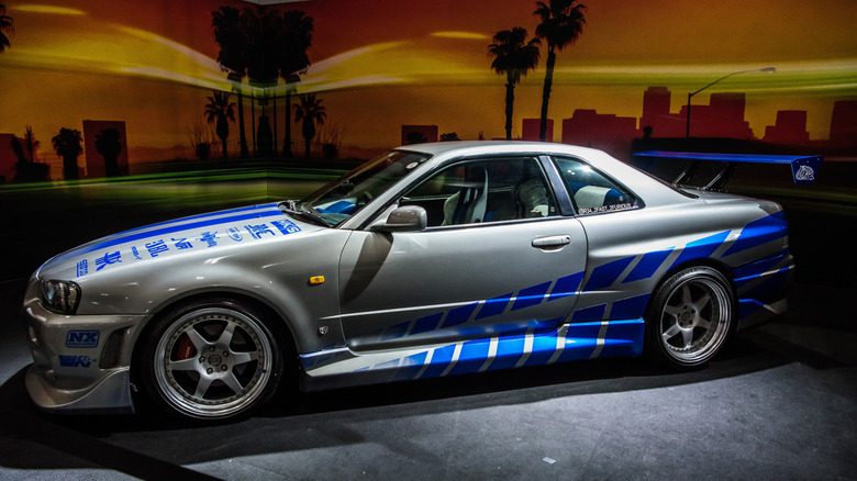 Nissan Skyline GT-R R34 driven by Paul Walker in The Fast and the Furious