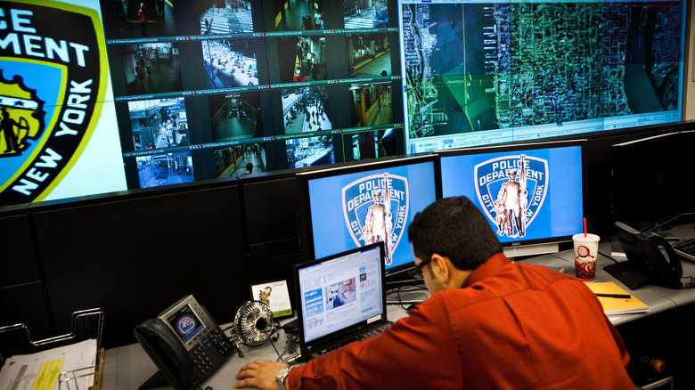 New York Police Department office