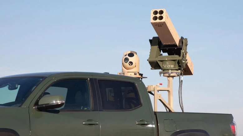 VAMPIRE Anti drone pickup truck
