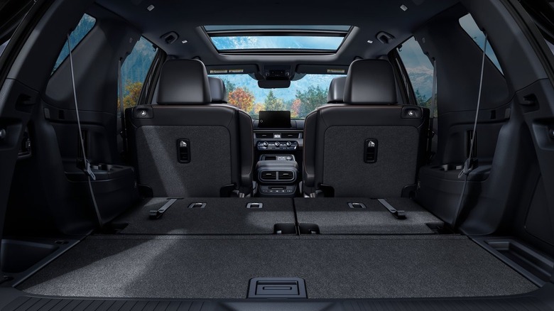 Interior of the 2023 Honda Pilot Trailsport