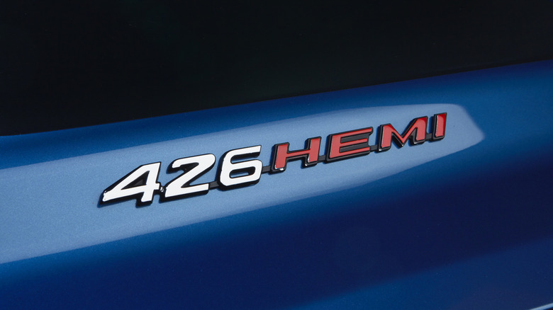 426 Hemi badge