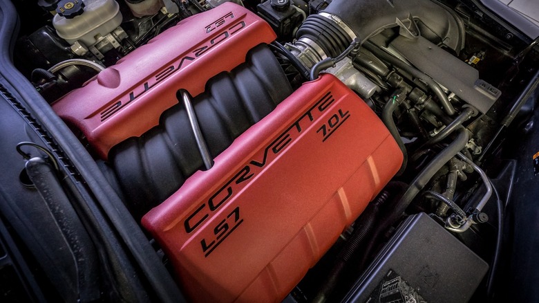GM LS7 Corvette engine