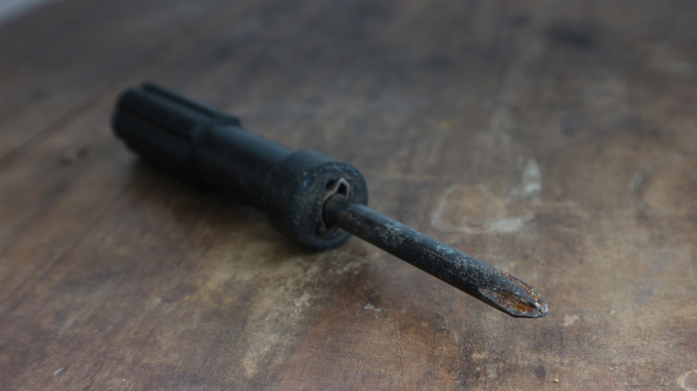 Picture displaying an old Phillips Head Screwdriver