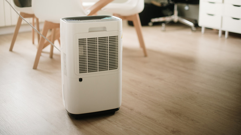 Dehumidifier in home