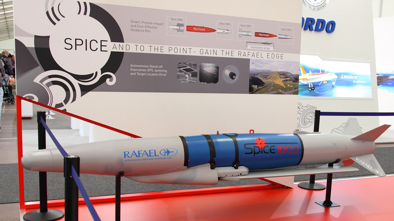 SPICE missile on display