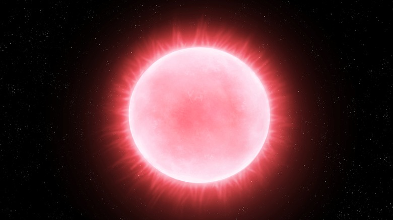 red dwarf star