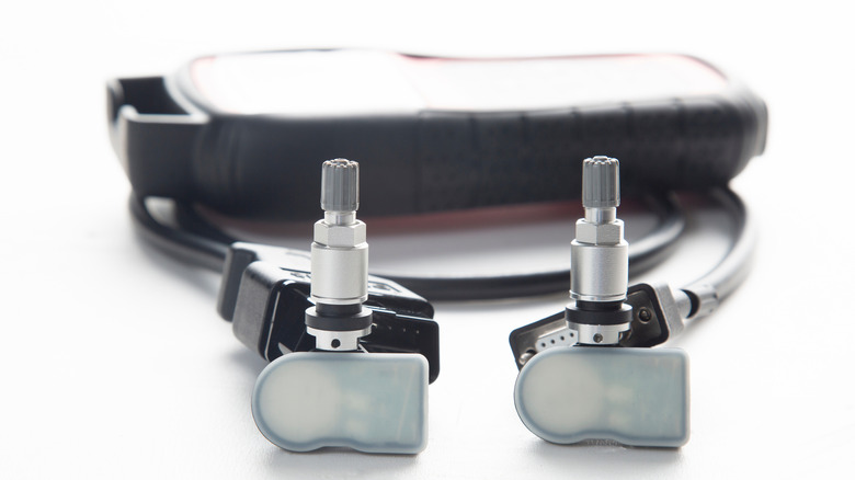Tire pressure sensors and programmer
