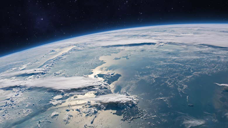Picture of the Earth from orbit