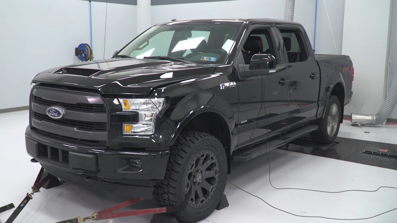 2017 Ford F-150 with a 3.5-liter EcoBoost on the Dyno