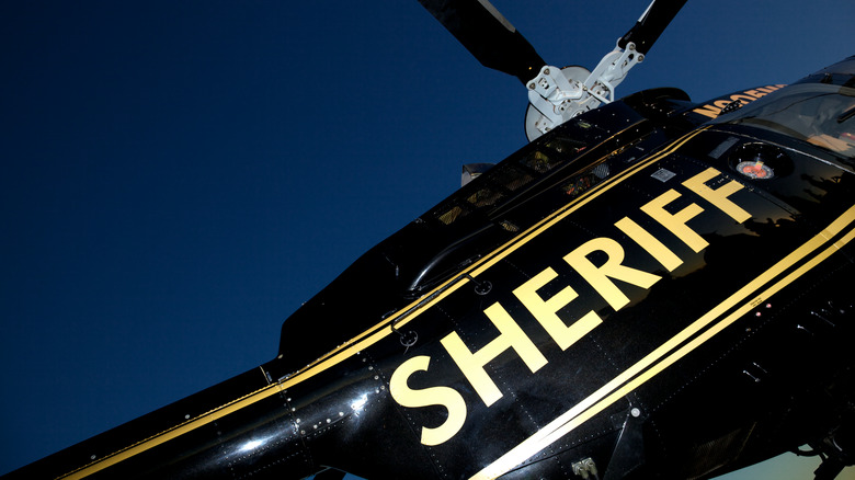 Sheriff helicopter