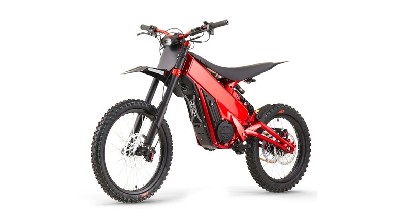 Front view of the Talaria XXX in red color