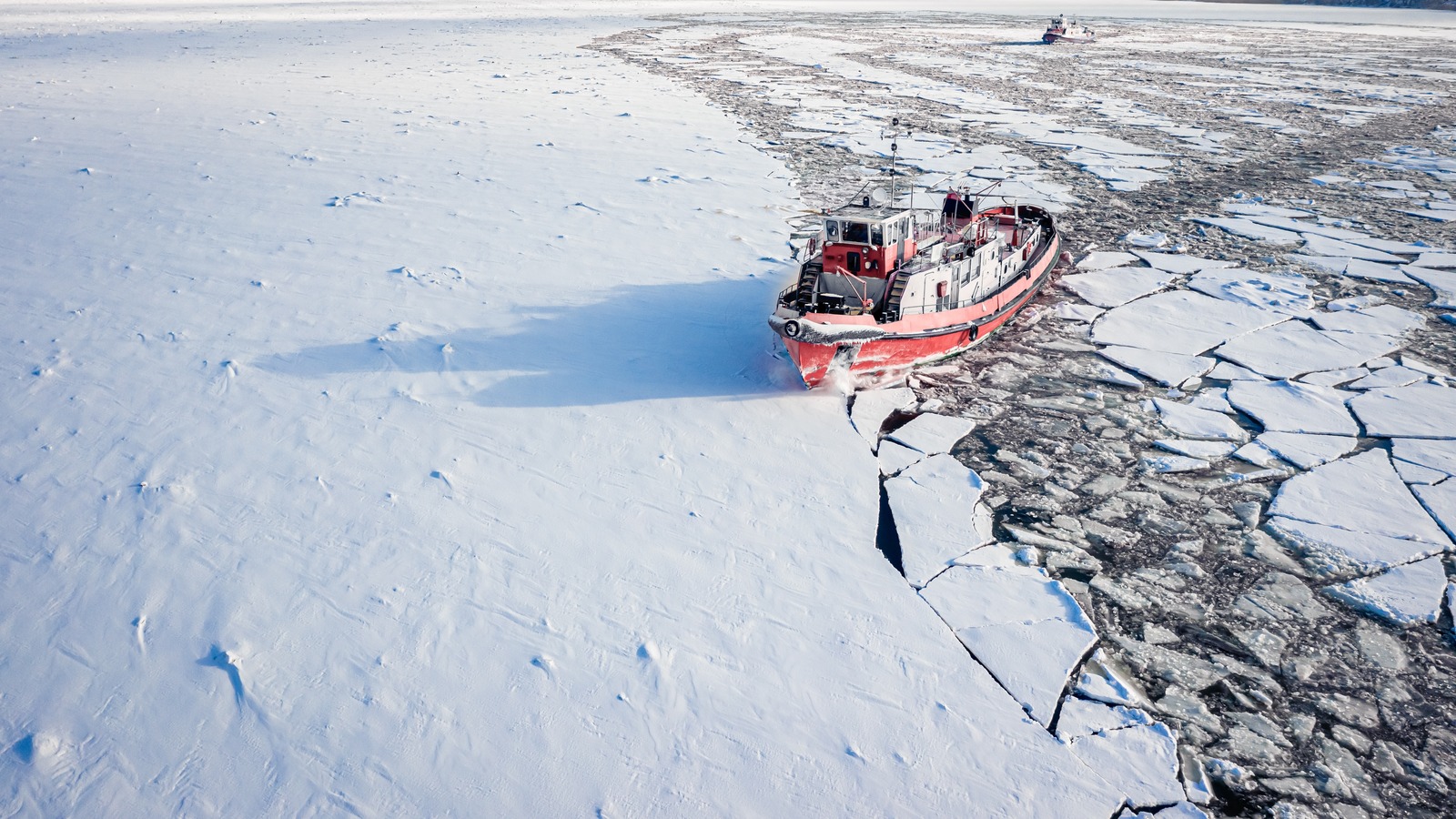 How Icebreaker Ships Plow Through Frozen Seas