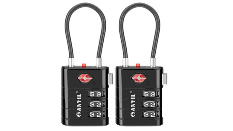 Anvil TSA-approved combination travel lock