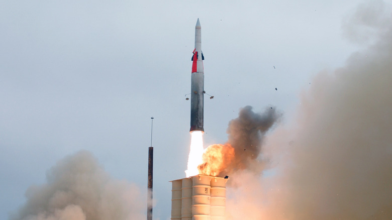Arrow anti-ballistic missile launch