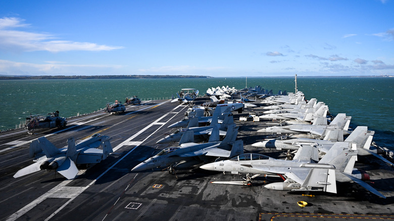 USS Gerald Ford runway