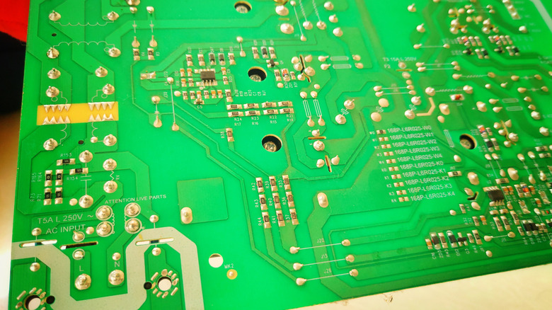 Circuit board used in a smart TV