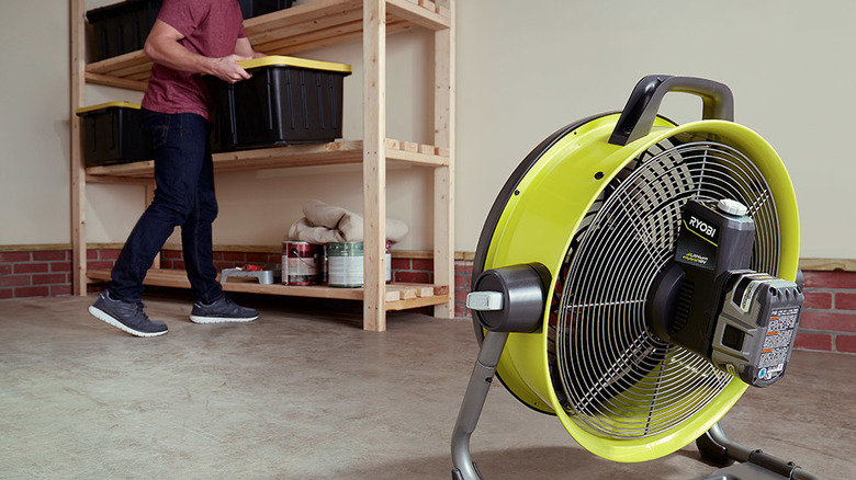 How Long Does A Ryobi Fan Last On Battery