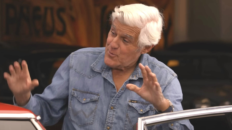 Jay Leno talking about cars.